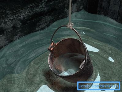 El nivel del agua en el pozo por debajo del nivel de congelación del suelo. El nivel del agua en el pozo por debajo del nivel de congelación del suelo.