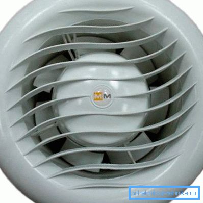 Ventilador para ventilación forzada de la sala de vapor. Ventilador para ventilación forzada de la sala de vapor.