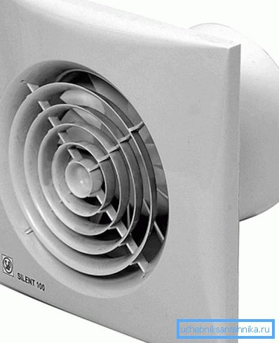 Ventilador de baja potencia para instalación en el respiradero. Ventilador de baja potencia para instalación en el respiradero.