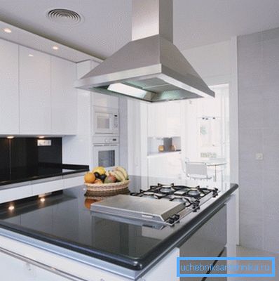 Ventilación sobre la estufa de la cocina. Ventilación sobre la estufa de la cocina.