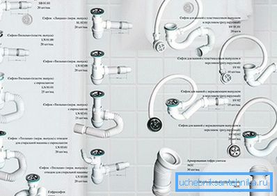 Tipos de sifones Tipos de sifones