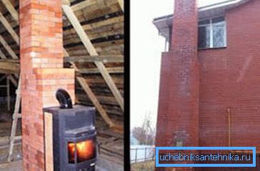 Chimeneas de ladrillo internas y externas para calderas de combustibles sólidos. Chimeneas de ladrillo internas y externas para calderas de combustibles sólidos.
