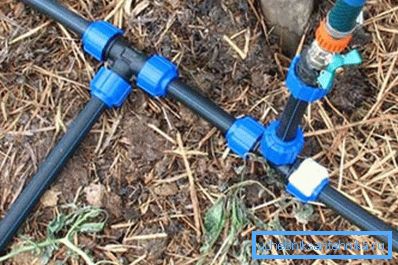 Abastecimiento de agua para regar el jardín del HDPE. Abastecimiento de agua para regar el jardín del HDPE.