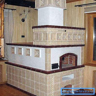 Calentador de agua, decorado como una estufa tradicional. Calentador de agua, decorado como una estufa tradicional.