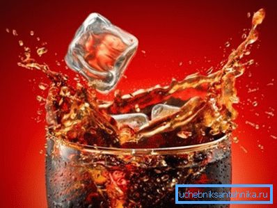 La conocida Coca-Cola es una buena limpiadora. La conocida Coca-Cola es una buena limpiadora.