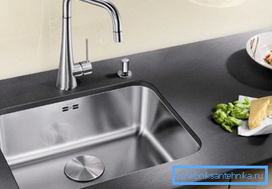 Fregaderos de cocina empotrados: es elegante y original. Fregaderos de cocina empotrados: es elegante y original.